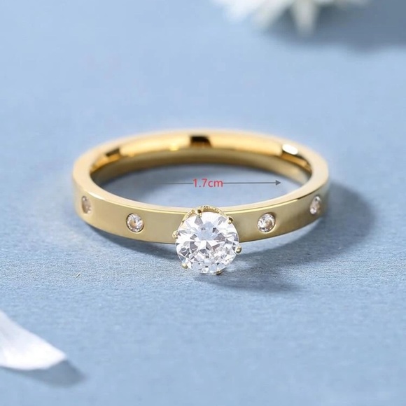 Rhinestone Decor Ring - Picture 2 of 3